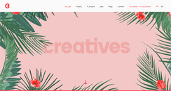 Desktop Screenshot of creatives.com